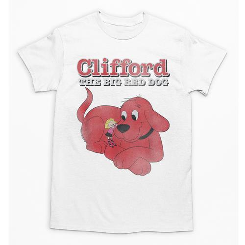Clifford The Big Red Dog Clifford And Emily Book Cover Unisex T-Shirt - Bookorys