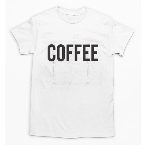 I Like Coffee My Books And Maybe Like 3 People Book Lover Unisex T-Shirt - Bookorys CA