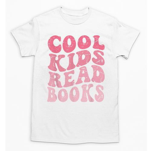 Cool Kids Read Books Library Book Reader Book Nerd Unisex T-Shirt - Bookorys CA