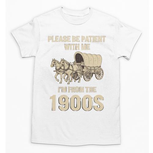 Country Please Be Patient With Me I'm From The 1900s Vintage Premium Tri-Blend Unisex T-Shirt - Figerry