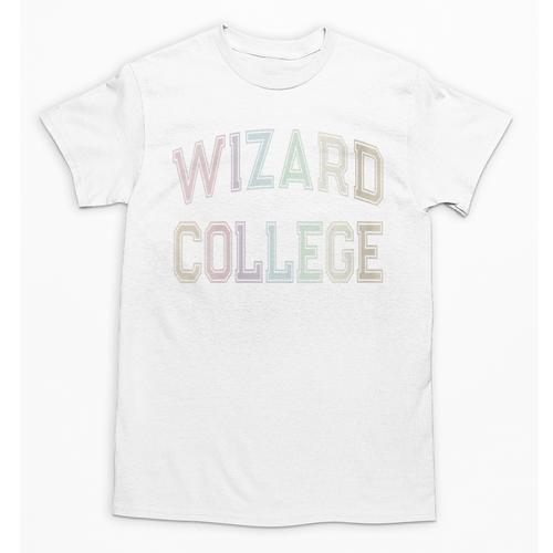 Crazy Sarcastic WIZARD COLLEGE Introvert Anti Social Academy Unisex T-Shirt - Raresse