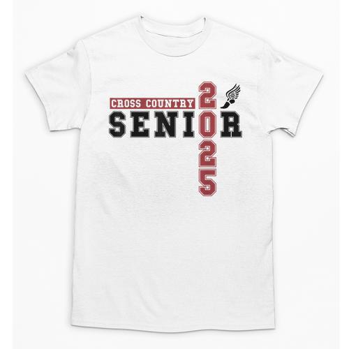 Cross Country Senior Night Senior 2025 Graduation Party 46 Unisex T-Shirt - Best Gift Smart