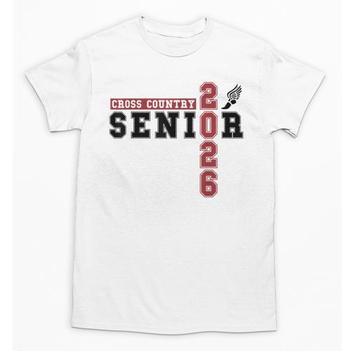 Cross Country Senior Night XC Senior 2026 Graduation 90 Unisex T-Shirt - Best Gift Smart