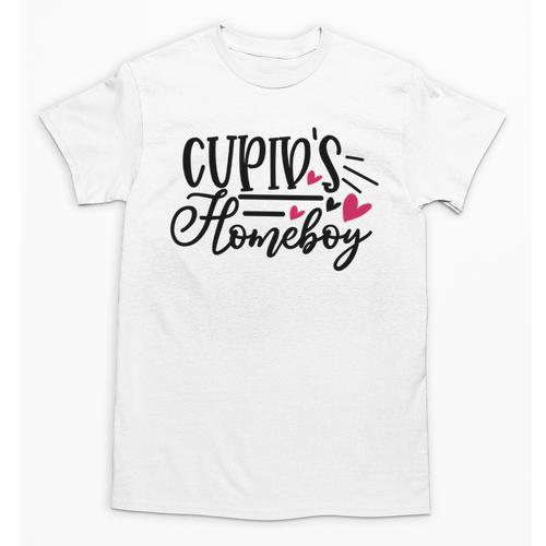 Cupid's Homebody Introvert Valentine's Day Home Unisex T-Shirt - Raresse