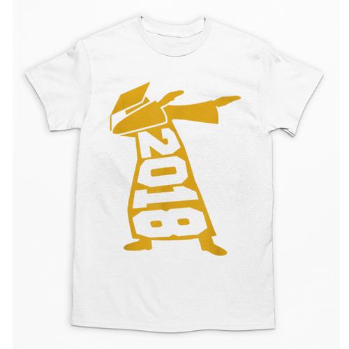 Dabbing Graduation Class Of 2018 T-Shirt School Colors Unisex T-Shirt - Best Gift Smart