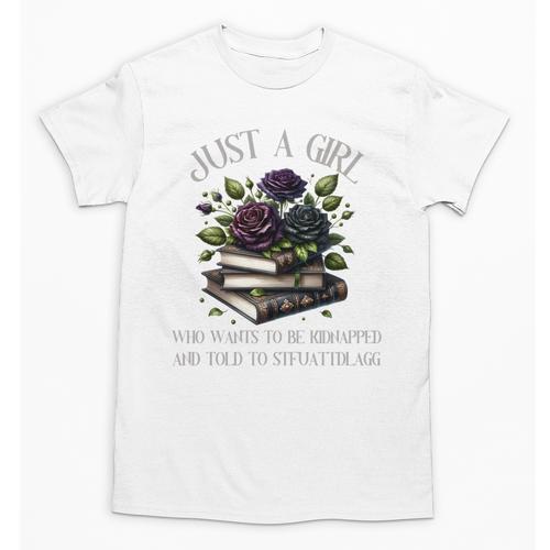 Dark Romance Women Smutt Book Lover Merch STFUATTDLAGG Good Unisex T-Shirt - Bookorys