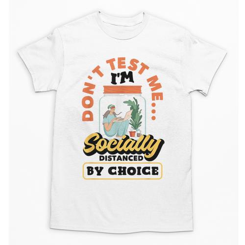 Don't Test Me Introvert's Unisex T-Shirt - Raresse