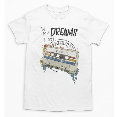 Dreams Of Music Mixtapes Retro Cassette Lifestyle Nostalgia Premium Tri-Blend Unisex T-Shirt - Figerry