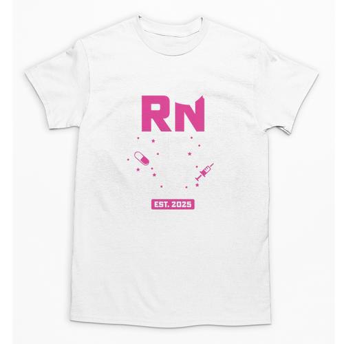 Earned It RN 2025 Nurse Graduation Nursing School Graduate Premium Tri-Blend Unisex T-Shirt - Best Gift Smart