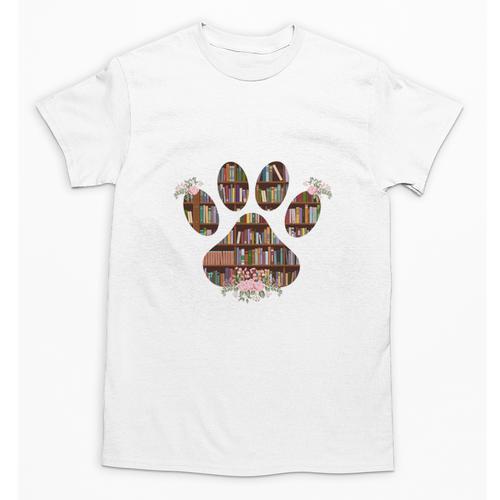 Easily Distracted By Dogs And Books Unisex T-Shirt - Bookorys CA