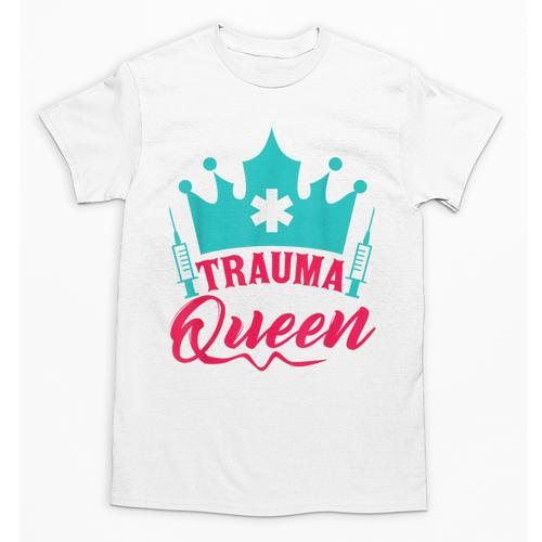 EMT Trauma Queen Paramedic Student T-Shirt Graduation Unisex T-Shirt - Best Gift Smart