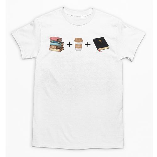 Everything a Girl Needs Books Coffee Jesus Unisex T-Shirt - Bookorys AU