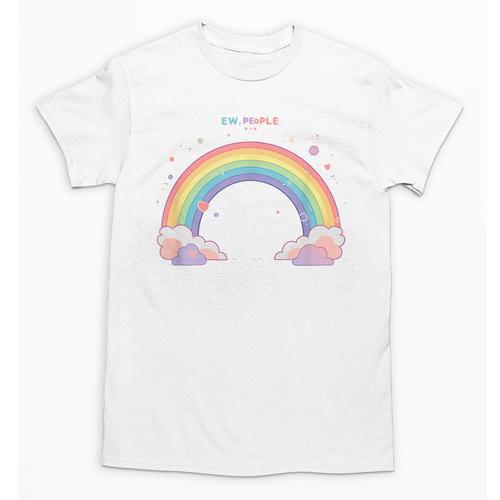 Ew People Antisocial Introvert Kawaii Sarcastic Unisex T-Shirt - Raresse