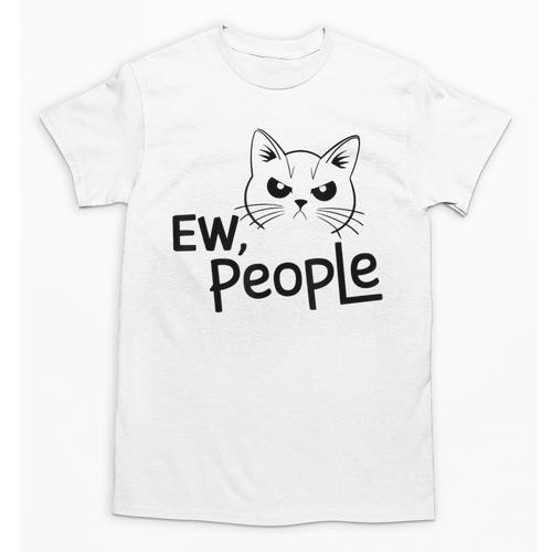Ew People Introverts Stay Home Socially Awkward Unisex T-Shirt - Raresse