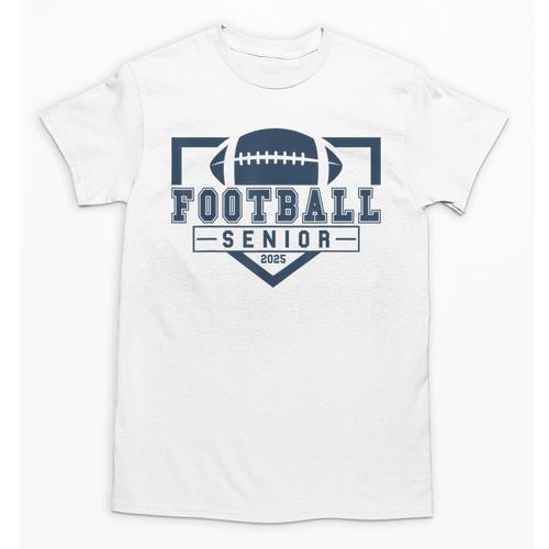 Football Senior Night Football Senior 2025 Graduation 44 Unisex T-Shirt - Best Gift Smart