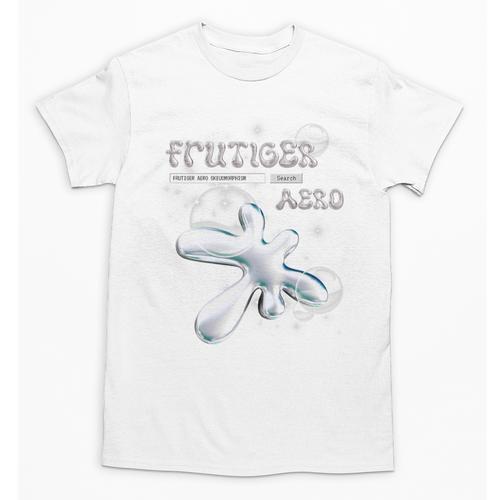 Frutiger Aero Y2K Fashion Trends Statement Piece Tech Orb Premium Tri-Blend Unisex T-Shirt - Figerry