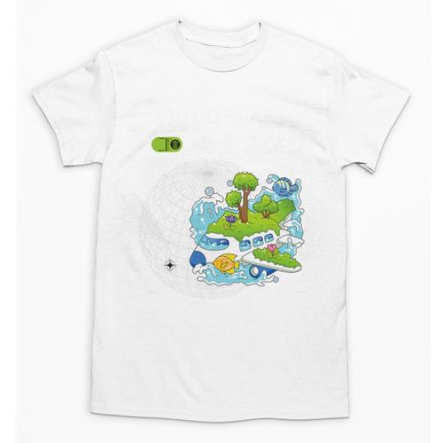 Frutiger Aero Y2K Fashion Trends Statement Piece Tech Orbite Premium Tri-Blend Unisex T-Shirt - Figerry
