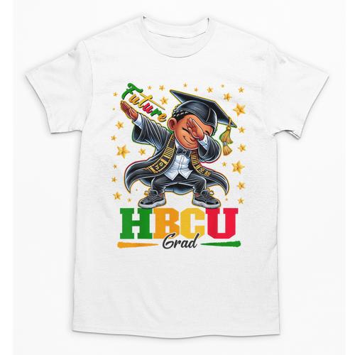 Future HBCU Grad Dabbing Kid Graduation For Boys Kids Unisex T-Shirt - Best Gift Smart