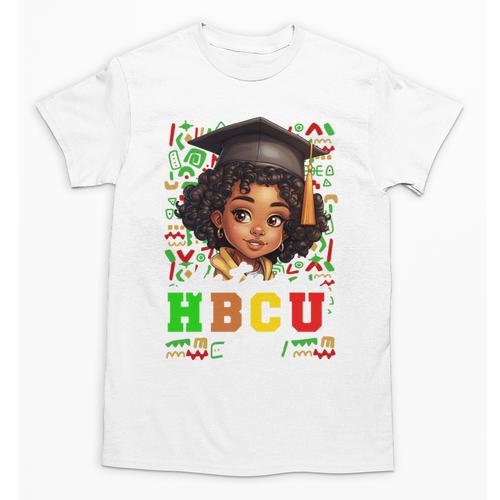 Future HBCU Grad Girl Kids Graduation HBCU College Unisex T-Shirt - Best Gift Smart