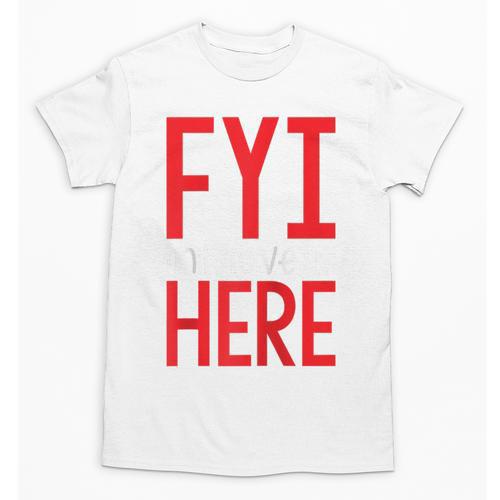 Fyi Introvert Here Raglan Baseball Tee Unisex T-Shirt - Raresse