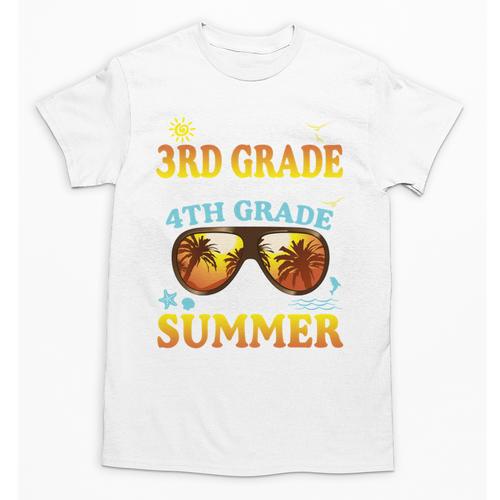 Goodbye 3rd Grade Graduation To 4th Grade First Summer Beach Unisex T-Shirt - Best Gift Smart