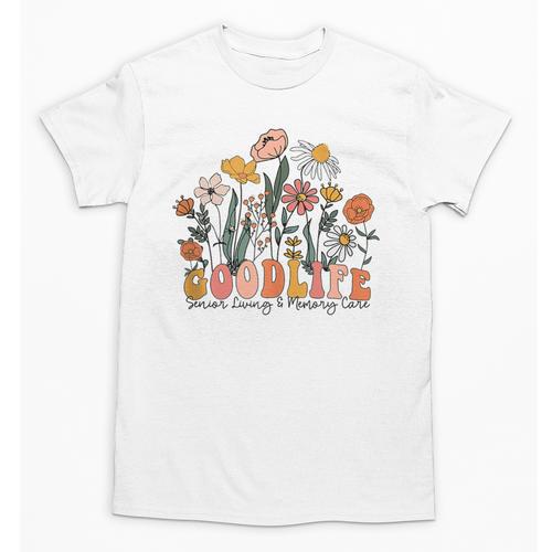 Goodlife Senior Living And Memory Care Center Staff Resident Unisex T-Shirt - Easessy