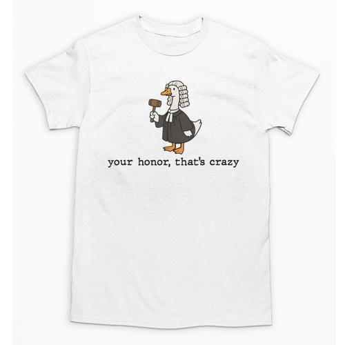 Goose Silly Lawyer Law Student School Graduation Unisex T-Shirt - Best Gift Smart