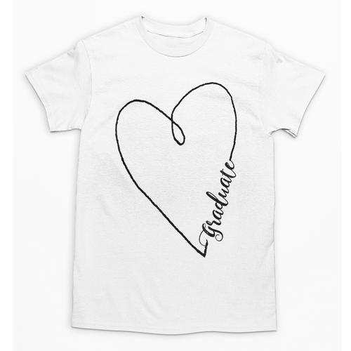 Graduate Heart Shirt Graduation Unisex T-Shirt - Best Gift Smart