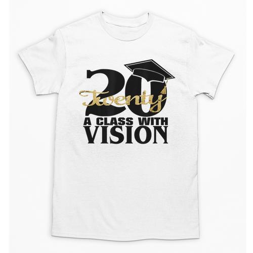 Graduation 2020 A Class With Vision Unisex T-Shirt - Best Gift Smart