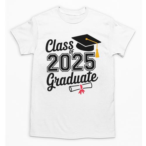 Graduation 2025 Senior 2025 Class Of 2025 Graduate Unisex T-Shirt - Best Gift Smart