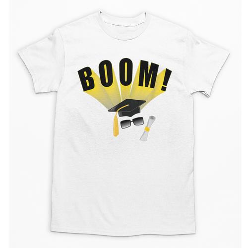 Graduation Cap And Diploma For Proud Graduation Unisex T-Shirt - Best Gift Smart