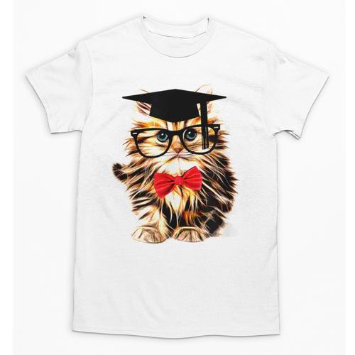 Graduation Cat Class Of 2023 Unisex T-Shirt - Best Gift Smart