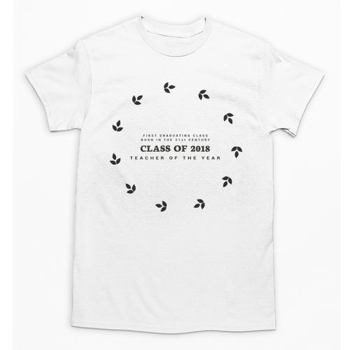 Graduation For Her TEACHER OF THE YEAR Class Of 2018 Unisex T-Shirt - Best Gift Smart