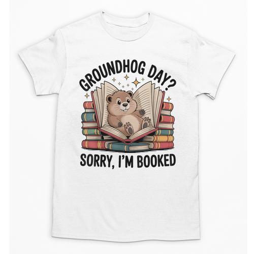 Groundhog Day Librarian Book Lover Reader Library Unisex T-Shirt - Bookorys AU