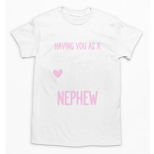 Guardian Angel Memorial In Memory Of Nephew Tee For Aunt Unisex T-Shirt - Easessy