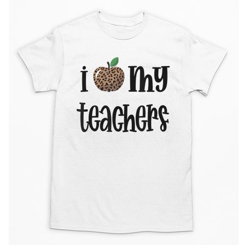 I Heart My Teachers I Love My Teachers Graduation Kids Teens Unisex T-Shirt - Best Gift Smart