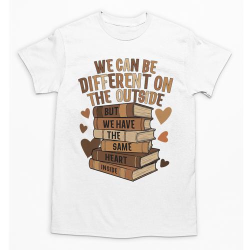 We Have The Same Heart History Month Book Lover Women Premium Tri-Blend Unisex T-Shirt - Bookorys DE