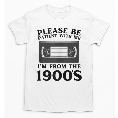 Over The Hill Please Be Patient I'm From The 1900s VHS Unisex T-Shirt - Figerry