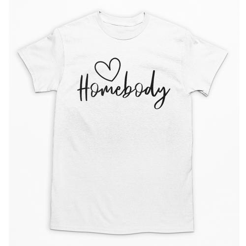Homebody At Home Lets Stay Home Introvert Unisex T-Shirt - Raresse