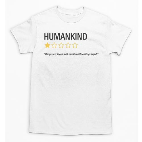 Humankind One Star Introvert People Rating Unisex T-Shirt - Raresse