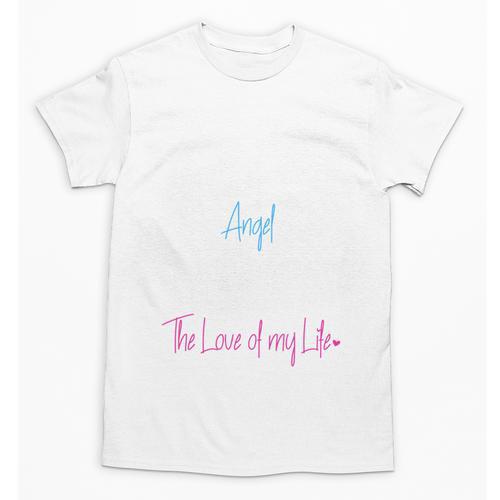 My Husband My Angel In Heaven In Loving Memory Of My Husband Unisex T-Shirt - Easessy