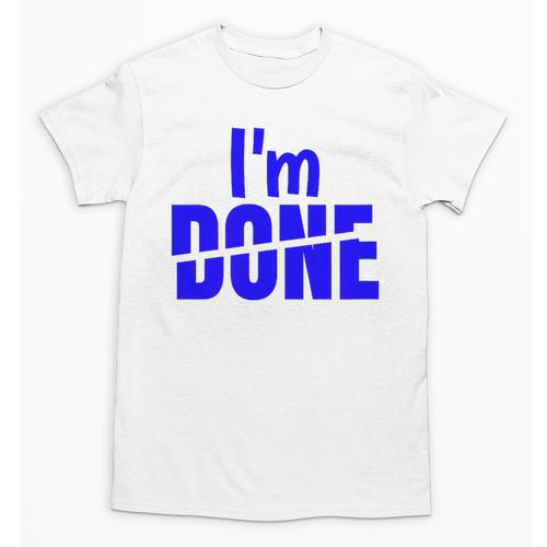 I'm Done Sarcastic Introvert Introversion Unisex T-Shirt - Raresse