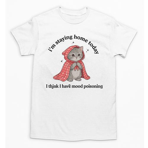 I’m Staying Home Today Cat Introvert Homebody Unisex T-Shirt - Raresse