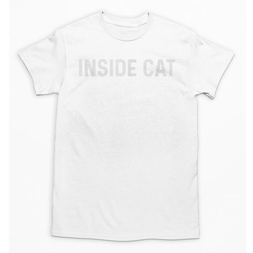 Introvert Antisocial Men Women Kids Inside Cat Unisex T-Shirt - Raresse