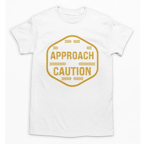 Introvert Approach With Caution For Introverted People Unisex T-Shirt - Raresse
