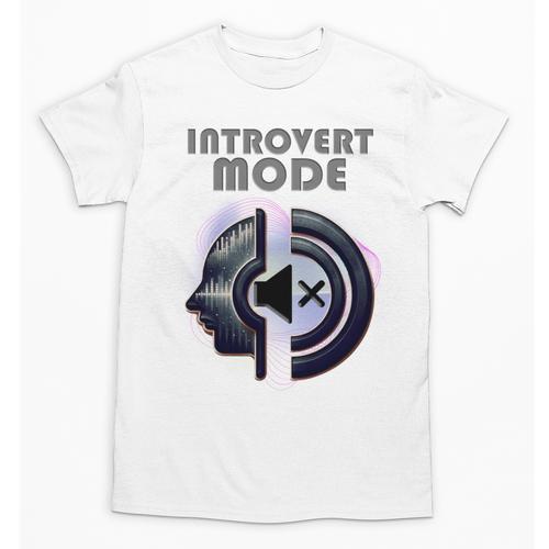 Introvert Mode Finding Inner Peace In Silence Unisex T-Shirt - Raresse
