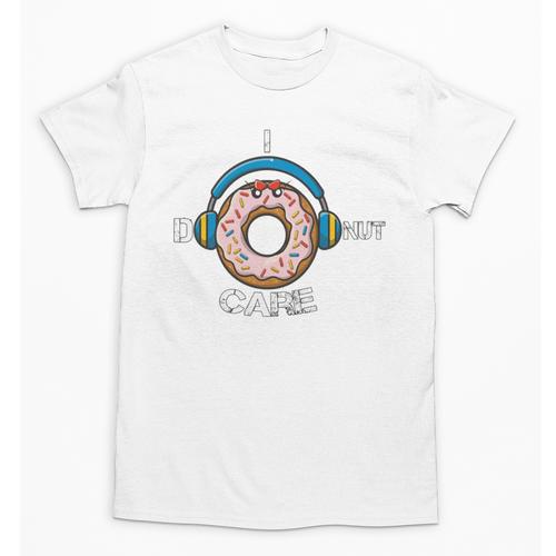 Introvert Music Lover Donuts Sarcastic Unisex T-Shirt - Raresse