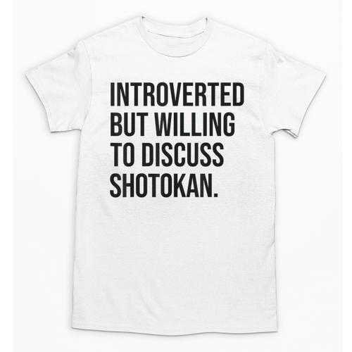 Introverted Shotokan Karate Introvert Unisex T-Shirt - Raresse
