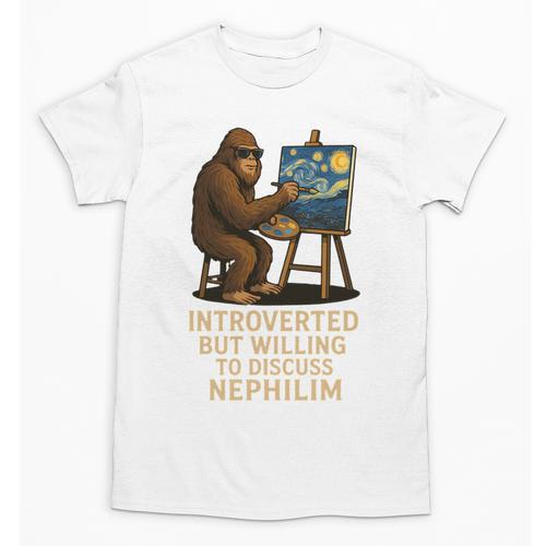Introverted But Willing To Discuss Nephilim Unisex T-Shirt - Raresse