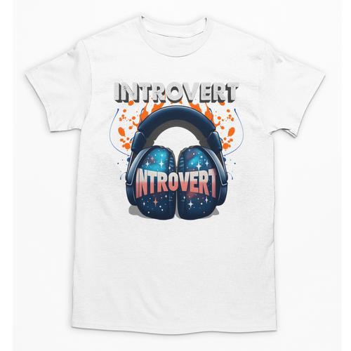 Introvert's Best Friend Noise-Canceling Headphones Unisex T-Shirt - Raresse